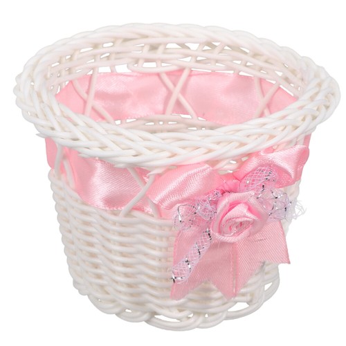 Wedding Candy Container Imitation Rattan Woven Basket Mini Flower Basket Candy - Picture 6 of 12