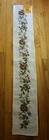 Paragon Needlepoint Maroon Roses Flowers Bouquet Completed Finished Preworked
