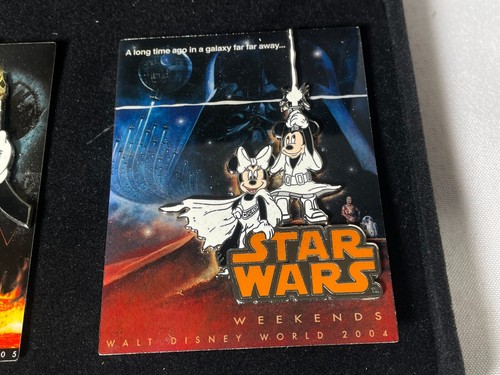 Disney Star Wars Weekends Limited Edition 500 Jumbo Pin Set - Picture 4 of 9