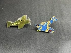 LAPEL PIN SUPERMARINE SPITFIRE RAF FIGHTER WW2 MILITARY PLANES