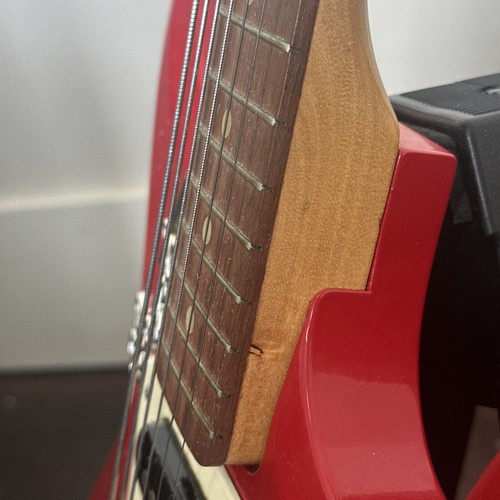 Chitarra elettrica vintage Hagstrom III Futurama Deluxe 1963 modello I rossa suona - Foto 7 di 19