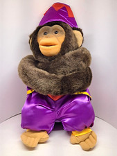 Ruhoff Monkey Ape Hand Puppet Sticky Hands Stuffed Plush Squeaks 18 inch