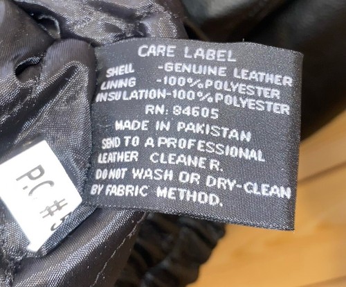 Burks Bay XL Black Jacket Hansen Adkins Auto Transport Soft Leather Coat Zip New - Picture 6 of 9