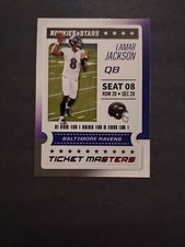 Lamar Jackson 2020 Panini Rookies And Stars Ticket Masters 4