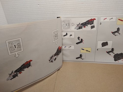 Lego Technic Formula E Porsche 99X Electric 42137 Instructions Manual ONLY - Imagen 3 de 4
