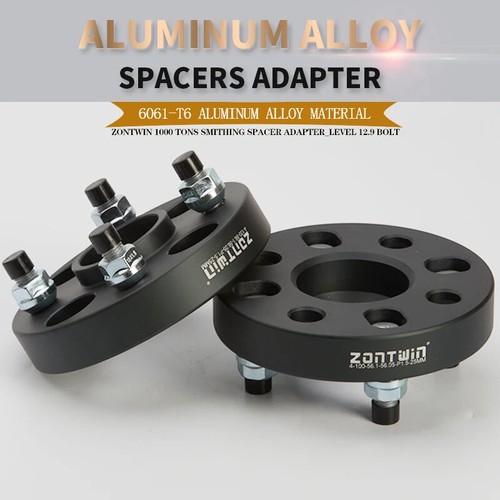 2Pieces PCD 4x100 ID=OD=56.1mm Car Aluminum Wheel Spacer Adapter - Picture 19 of 24