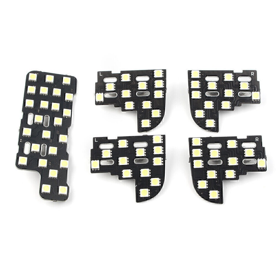 5x Bright Car Interior Dome Map Reading Light Kit For Honda Odyssey