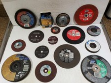 Lot of 35 Abrasive Cut-off, Grinding & Flapper Discs Norton Vermont American NEW