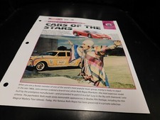 Cars of the Stars, Jennifer Aniston's BMW Literature Brochure Photo Poster