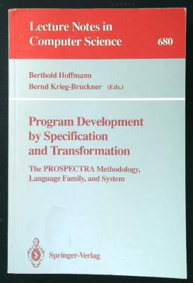 PROGRAMMENTWICKLUNG NACH SPEZIFIKATION UND TRANSFORMATION BROSCHURA