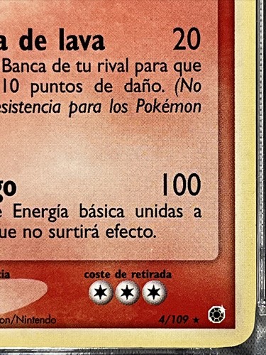NEW CGC 10 GEM 2003 Pokemon EX Ruby & Sapphire Camerupt Holo 4 SPANISH PSA 8020 - Picture 5 of 10