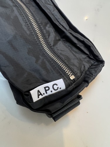 A.P.C. Ultraleichte Ripstop Gürteltasche Bumbag - schwarz - Brandneu mit Etikett APC - Bild 4 von 10