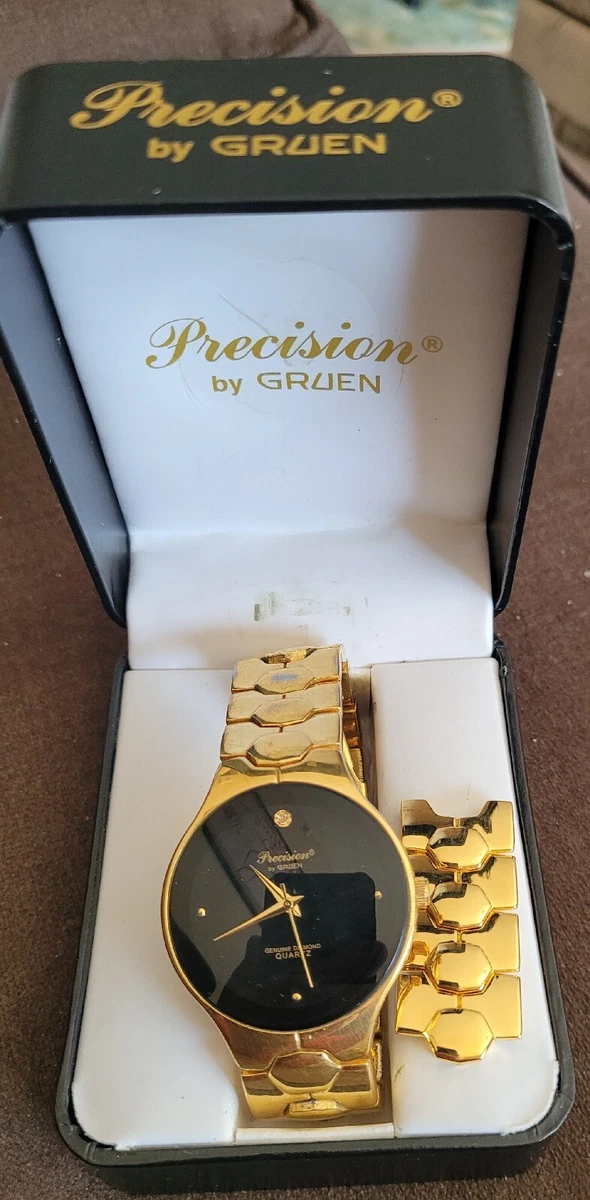 Precision by gruen mens hotsell wrist watch
