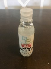 12 Bottles Of QwickClean HAND SANITIZER made in USA 1.25 fl oz. W/ fresh scent