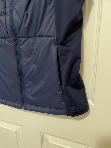 Chaleco Sun Mountain Wind Wear Azul Marino Estilo Colter 37.5 Tecnología Para Mujer Grande - Imagen 5 de 8