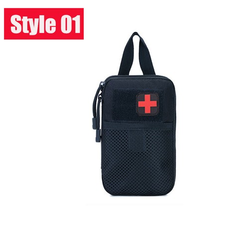 Tactical Bag Waist Belt Hunting Emergency Pack Medical First Aid Kit Camping - Bild 7 von 39