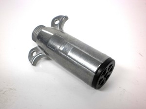 Trailer End Plug 7 Way Pin RV Connector Light Plug for ... semi 7 way trailer wiring harness 