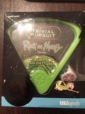 USAopoly Trivial Pursuit Rick & Morty Edition Quick Play Version New OFFICIAL