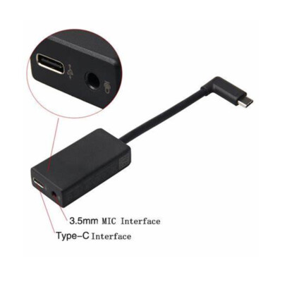 GoPro Pro 3.5mm Mic Adapter for (HERO8 Black/HERO7 Black