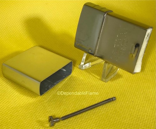 ✌️WIND MASTER Petrol Lighter Advertising TRICRETE CONSTRUCTION CO. INC. B & B✌️ - Picture 10 of 12