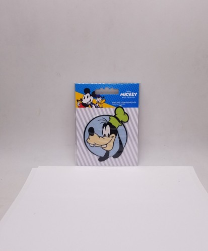 Disney Iron-On Patch: Goofy Head w/Green Hat Smiling New Free Shipping - Picture 7 of 11