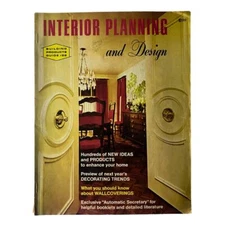 VTG Interior Planning & Design Magazine October 1968 Decorating Trends No Label