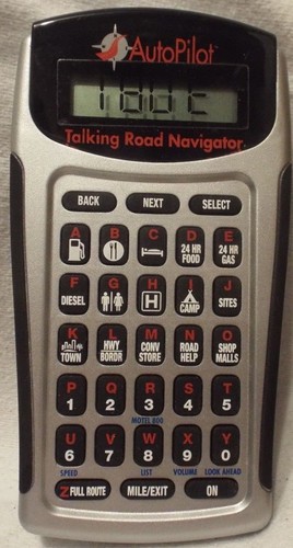 AAA Auto Pilot Handheld Talking Road Navigator NEW IN THE BOX Electronics Car