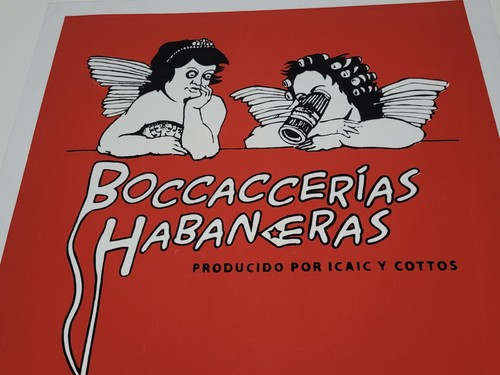 Boccaccerias Habaneras, CUBAN Silkscreen Movie Art Poster Arturo Sotto Rare! - Picture 7 of 8