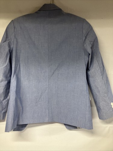 Izod striped suit Jacket Blazer Size 12 Blue- Easter Boys - Picture 5 of 7