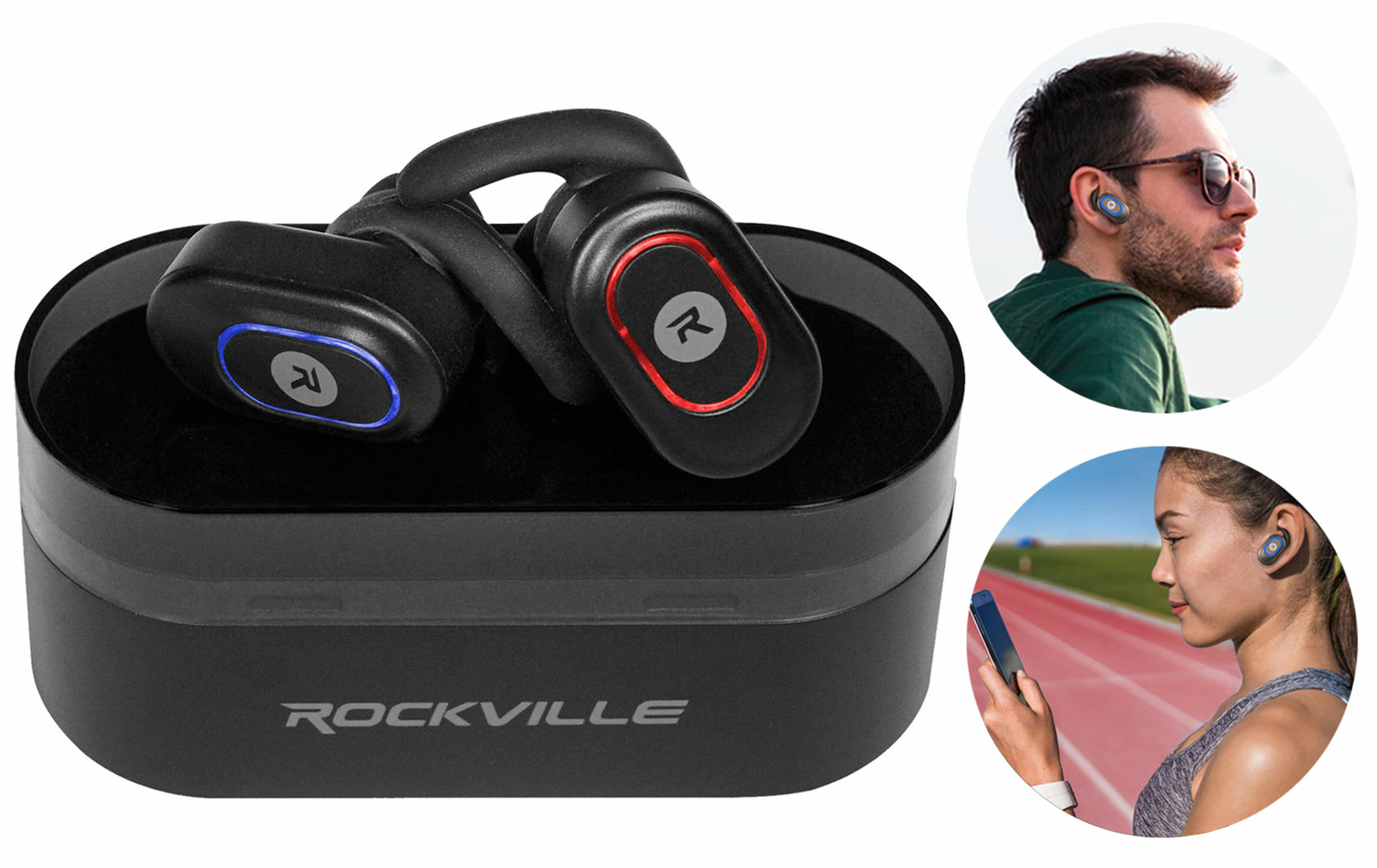 Mackie MC-350 Closed-Back Studio Monitoring Headphones + TWS Bluetooth Earbuds Nieuwste verzendproducten