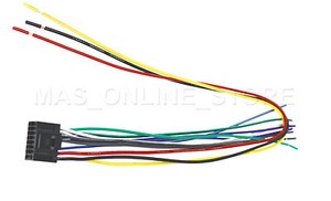 WIRE HARNESS FOR KENWOOD KDC-MP342U KDCMP342U *PAY TODAY ... kenwood kdc mp342u wiring diagram 