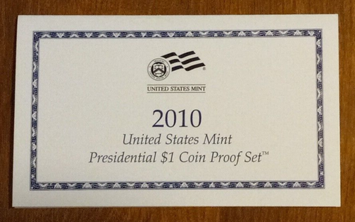 2010 US Mint Presidential 1 $ Coin Proof Set in OGP - Bild 5 von 5