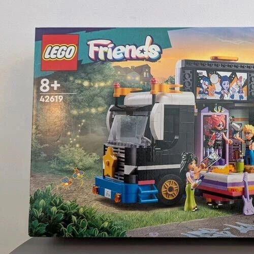 LEGO Friends Pop Star Music Tour Bus 42619 Toy Building Kit 845 pcs - Image 3 of 4