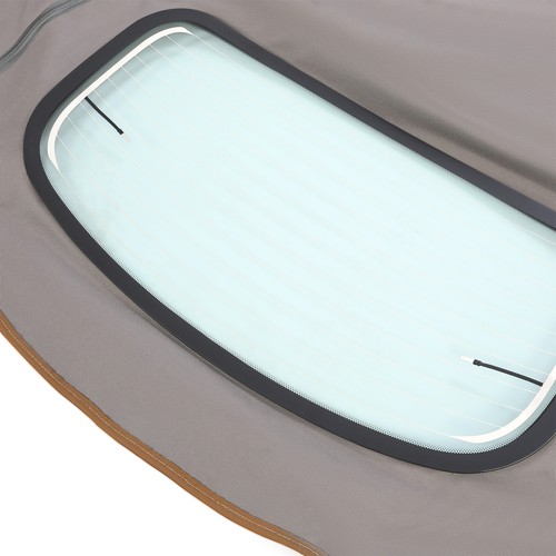 Convertible Soft Top w/Heated Glass Window For Volkswagen Beetle 2003-2010 - Tan - Picture 14 of 24