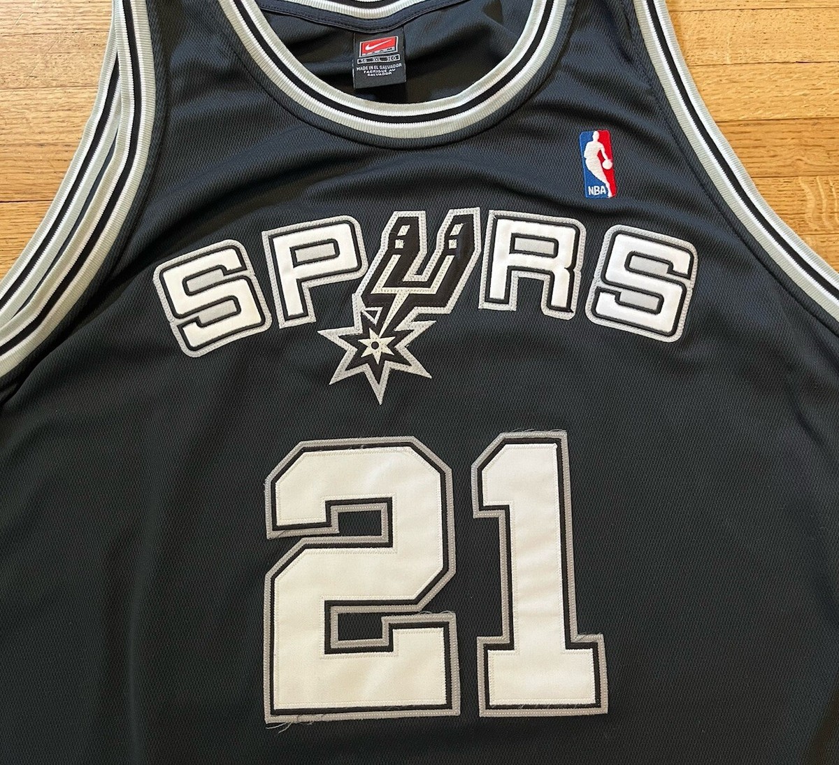 San Antonio Spurs Authentic Pro Cut Tim Duncan Nike Jersey