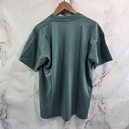 Vintage T Shirt Mens Large 90s Arizona Southwestern Cactus Wolf Single Stitch - Picture 5 of 11