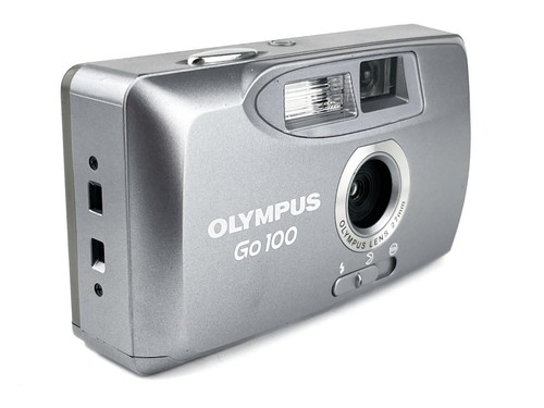 Olympus Go 100 Film Camera Compact 35mm Nostalgic LOMO Vibes - Nr. Mint + Extras - Picture 4 of 12
