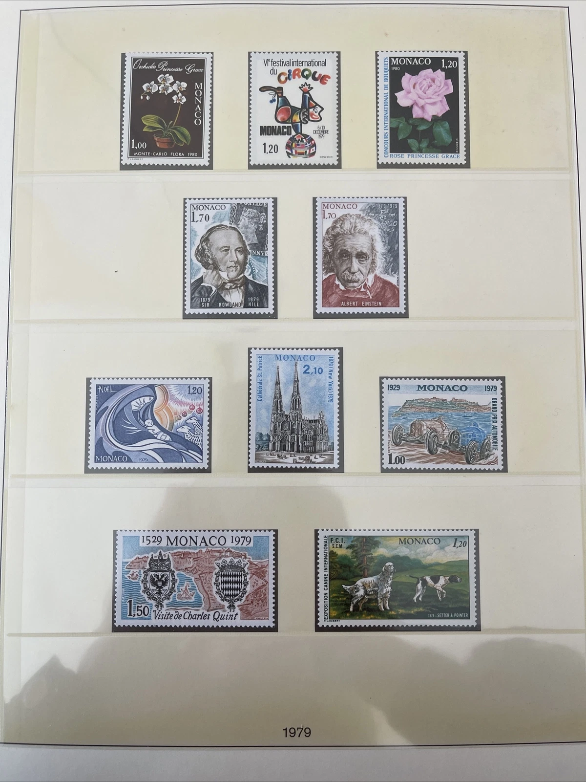 Timbres Monaco Neuf Lindner No.186 1979 Page 87