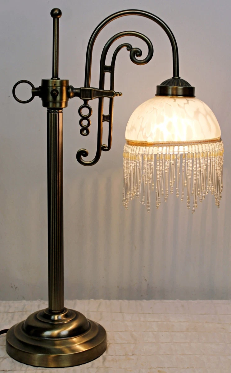 White sale fringe lamp