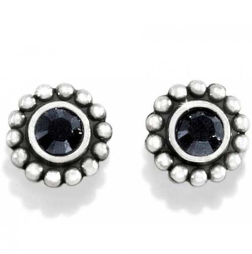 Pendientes Brighton Twinkle Mini Post Estilo J20493 - Negros - Imagen 1 de 6
