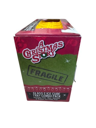 A Christmas Story Glass & Ice Cube Tray Combo Pack SKU 7491 - Picture 3 of 8