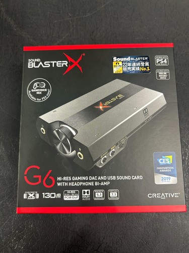 CSOUND G6 BLASTERX EXTERNAL GAMING SOUND CARD - Afbeelding 7 van 8