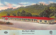 Kittanning Pennslyvania Royle Motel Duncan Hines Linen Vintage Postcard J73943