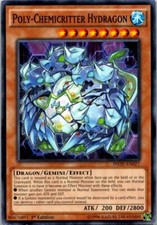 Poly-Chemicritter Hydragon INOV-EN027 Yu-Gi-Oh! Card Light Play 1st Edition