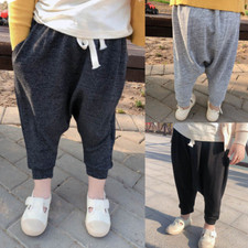 Children's Pants Boys and Girls Loose Casual Large PP Pants Kid's Haren Pants