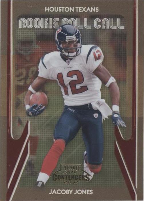 2007 Playoff Contenders Jacoby Jones #RRC-18 - 1 of 2