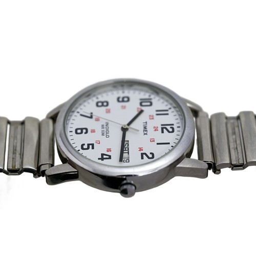 Timex Quartz Men's Easy Reader Wrist Watch Indiglo 35mm - Picture 5 of 9