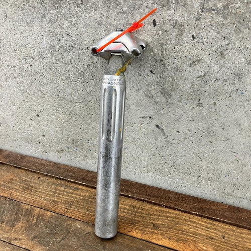Vintage Campagnolo Record Seatpost 27.2 mm Brev Inter Fluted Campy Post C2 - 第 6/13 張圖片