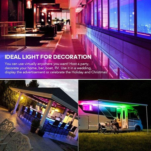 12V WS2811 Addressable led strip RGB Dream Color +WiFi APP controller+power kit - Picture 5 of 9