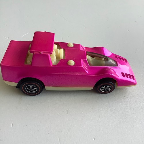 Hot Wheels Redline Sizzlers Spoil Sport Nuclear Pink 1970 Mexico Working Racer - Imagen 5 de 7